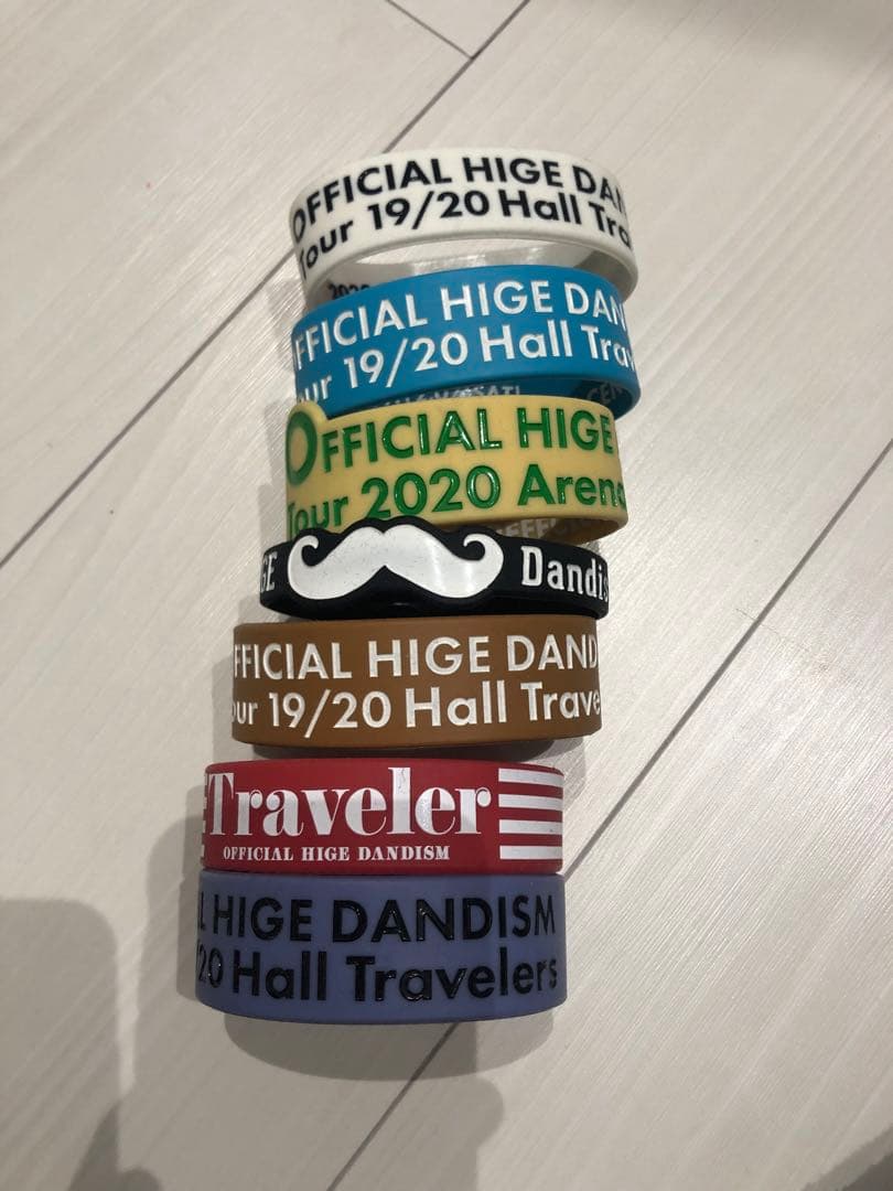 11月中値下 offcial髭男dism 10周年 ファンクラブ限定ラバーバンド