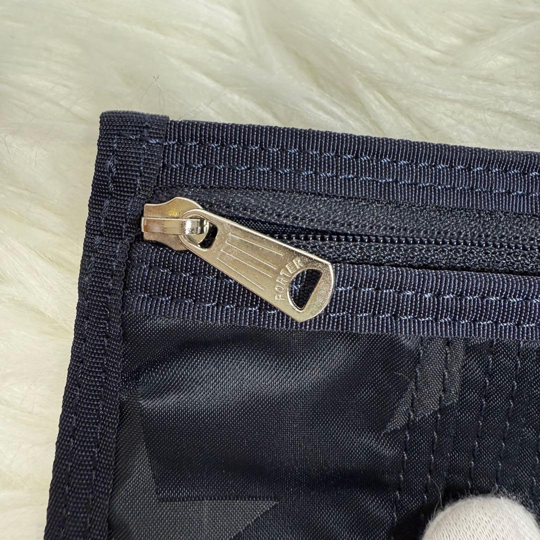 [未使用級] PORTER FLAG Wallet 三つ折財布 星