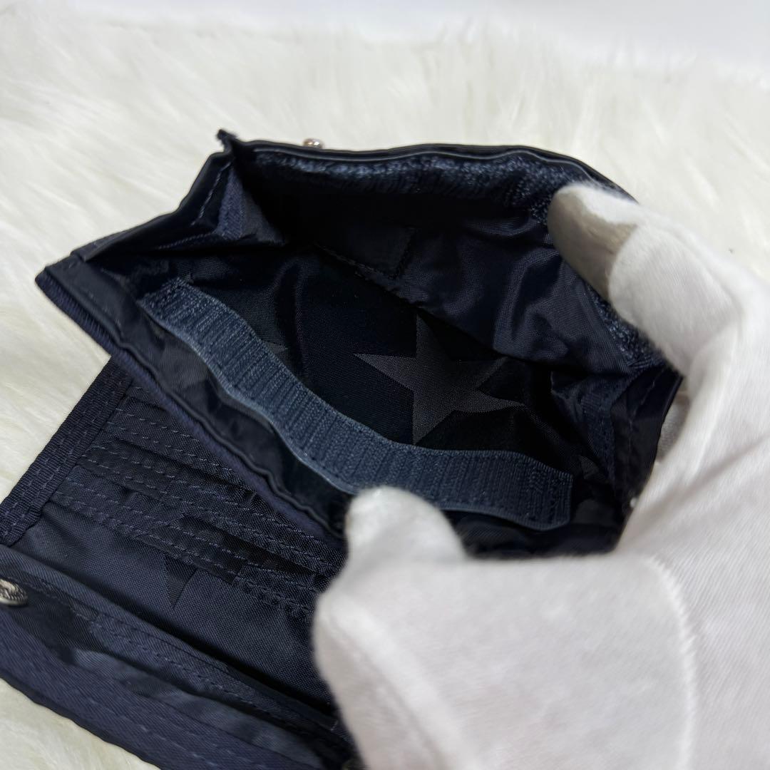[未使用級] PORTER FLAG Wallet 三つ折財布 星