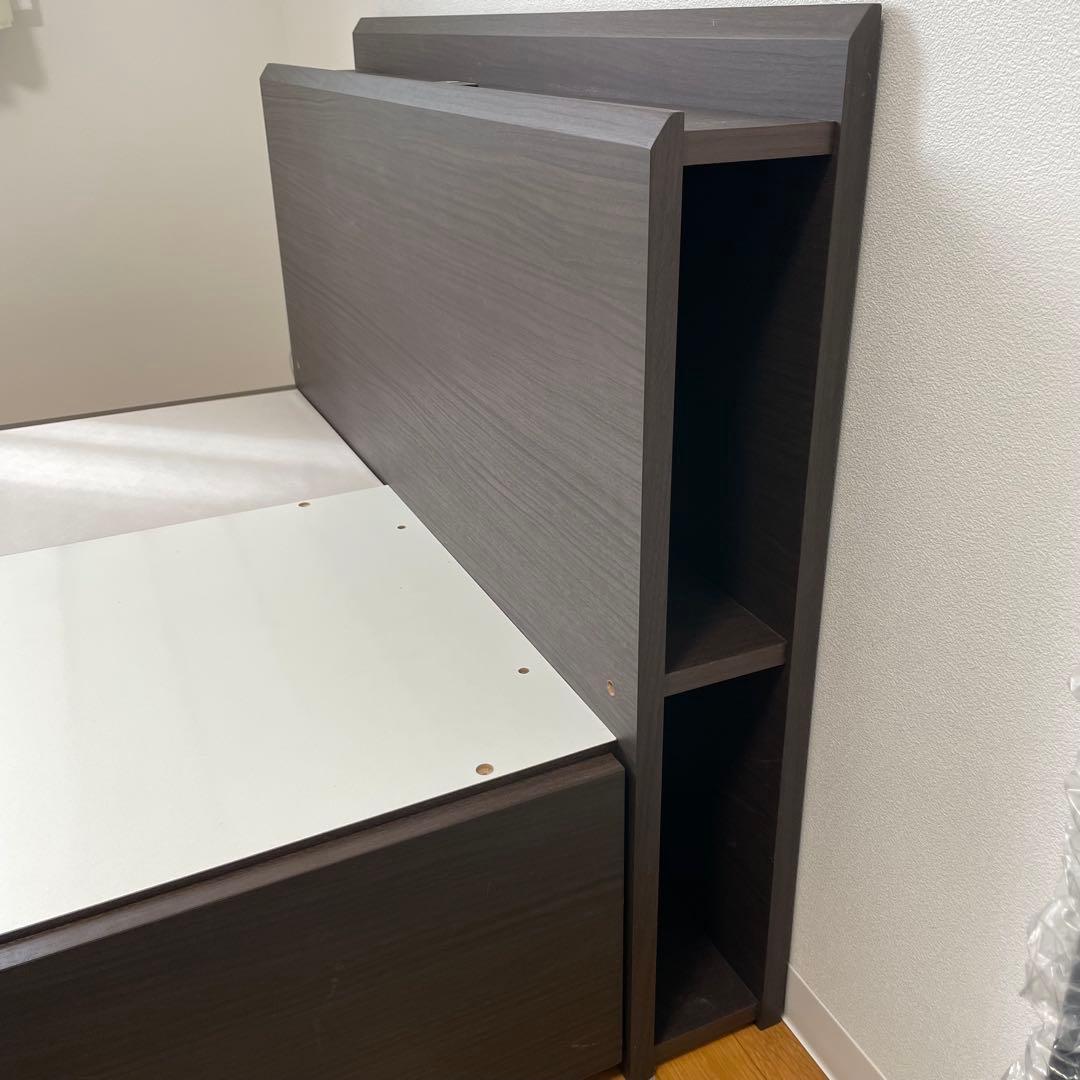 【送料込み】ニトリ　シングルベッドフレーム　カイト2 深型