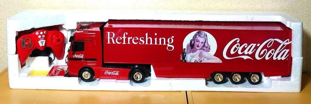 ラジコン コカ・コーラ デザイン トレーラー 1/24 ベンツ