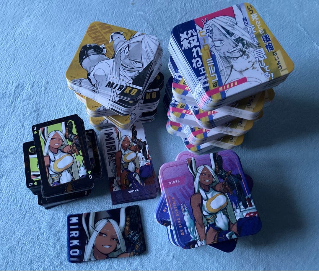 ヒロアカ ヒロアカ展 アートコースター コースター 名刺カード トランプ ミルコ