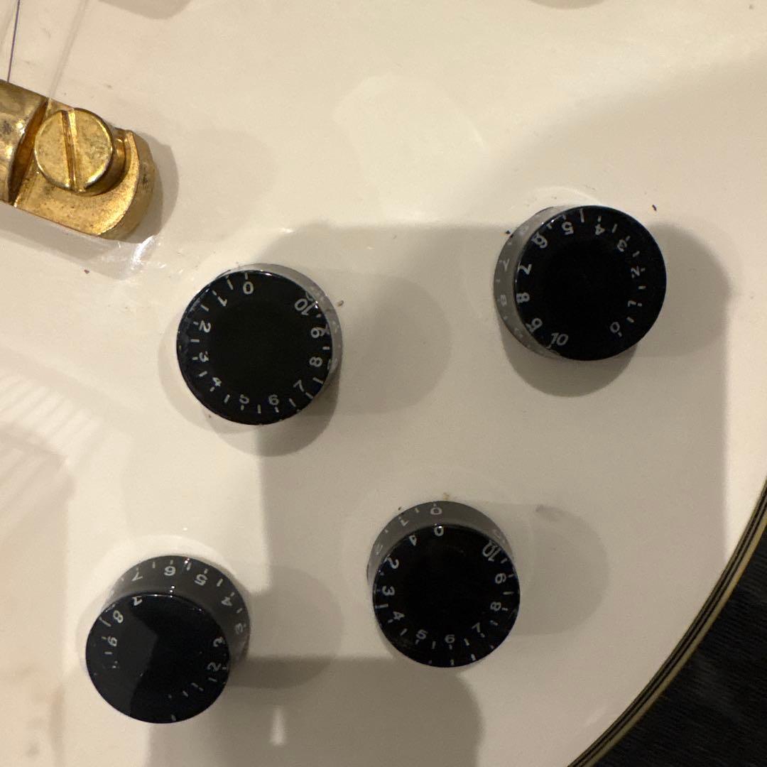 エレキギター ホワイト ハムバッカー