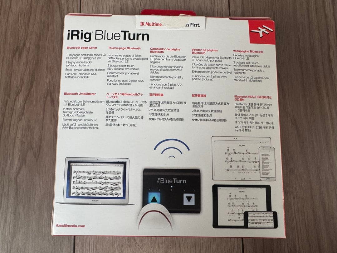 配信機器・PA機器・レコーディング機器 IK Multimedia/iRig Blue Turn