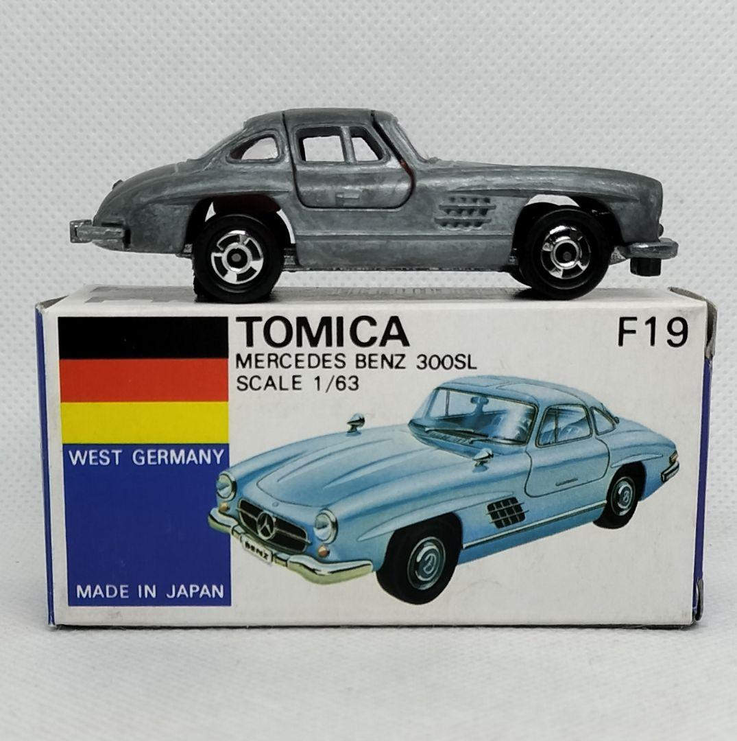 ⚠️無塗装《青箱トミカF19-3》イケダ 特注【ベンツ300SL】ウルトラ美品