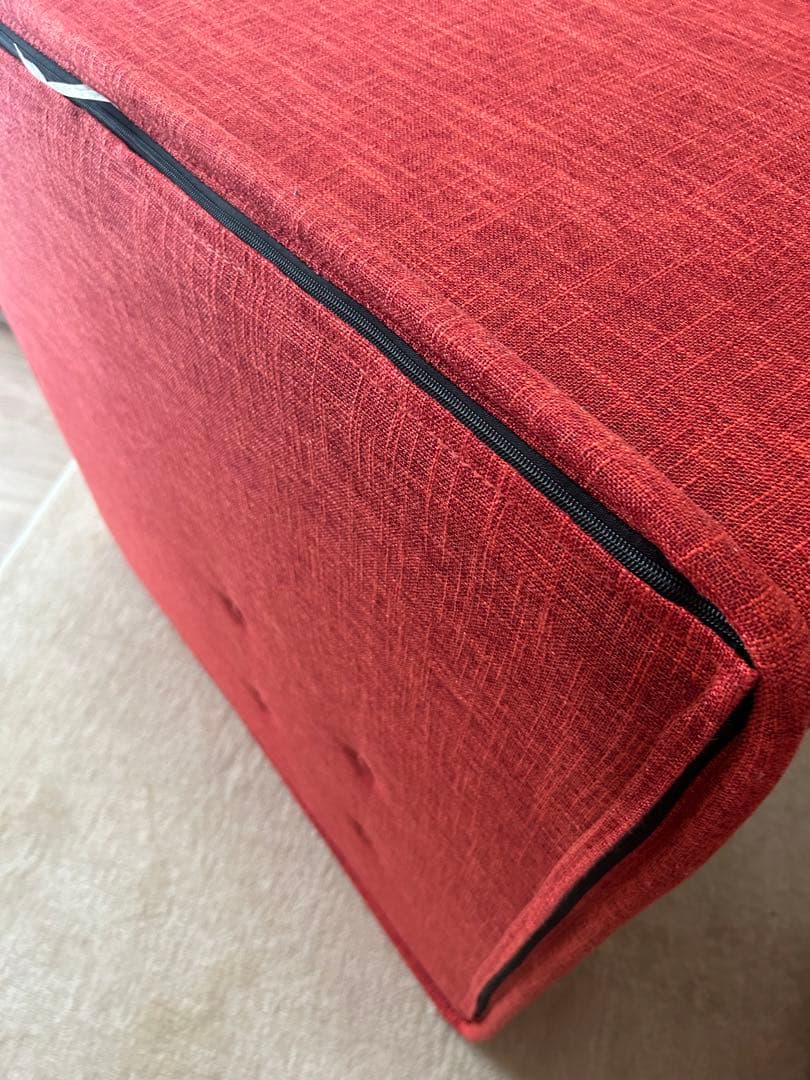 Yogibo Modju Corner ヨギボー　モジュ　コーナー　赤　ソファ