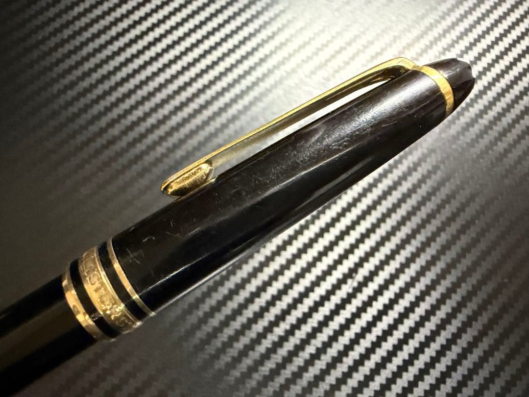 エボナイト芯 モンブラン 144 ブラック 全金 M 中字 万年筆 - メルカリ