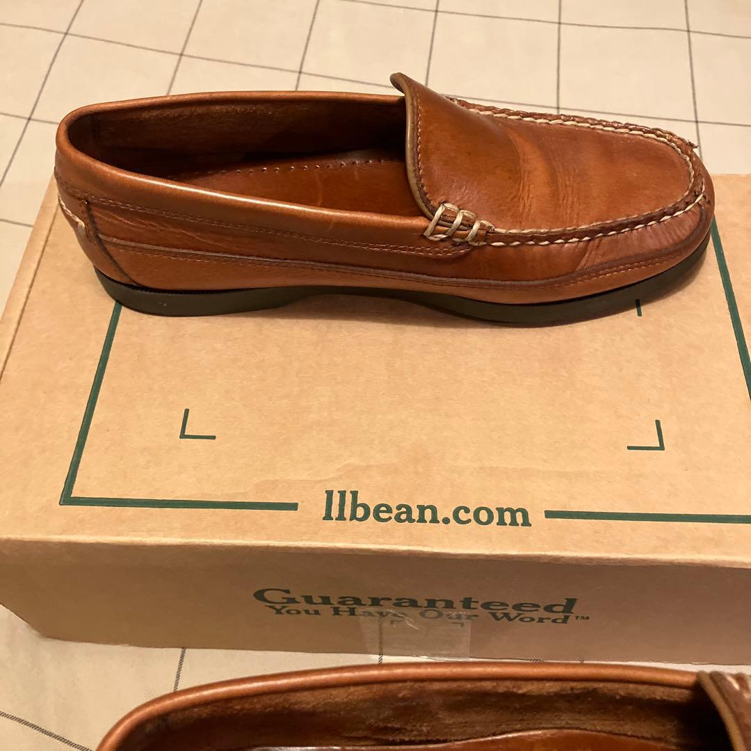 エルエルビーン デッキシューズ ブラウン 25.5cm