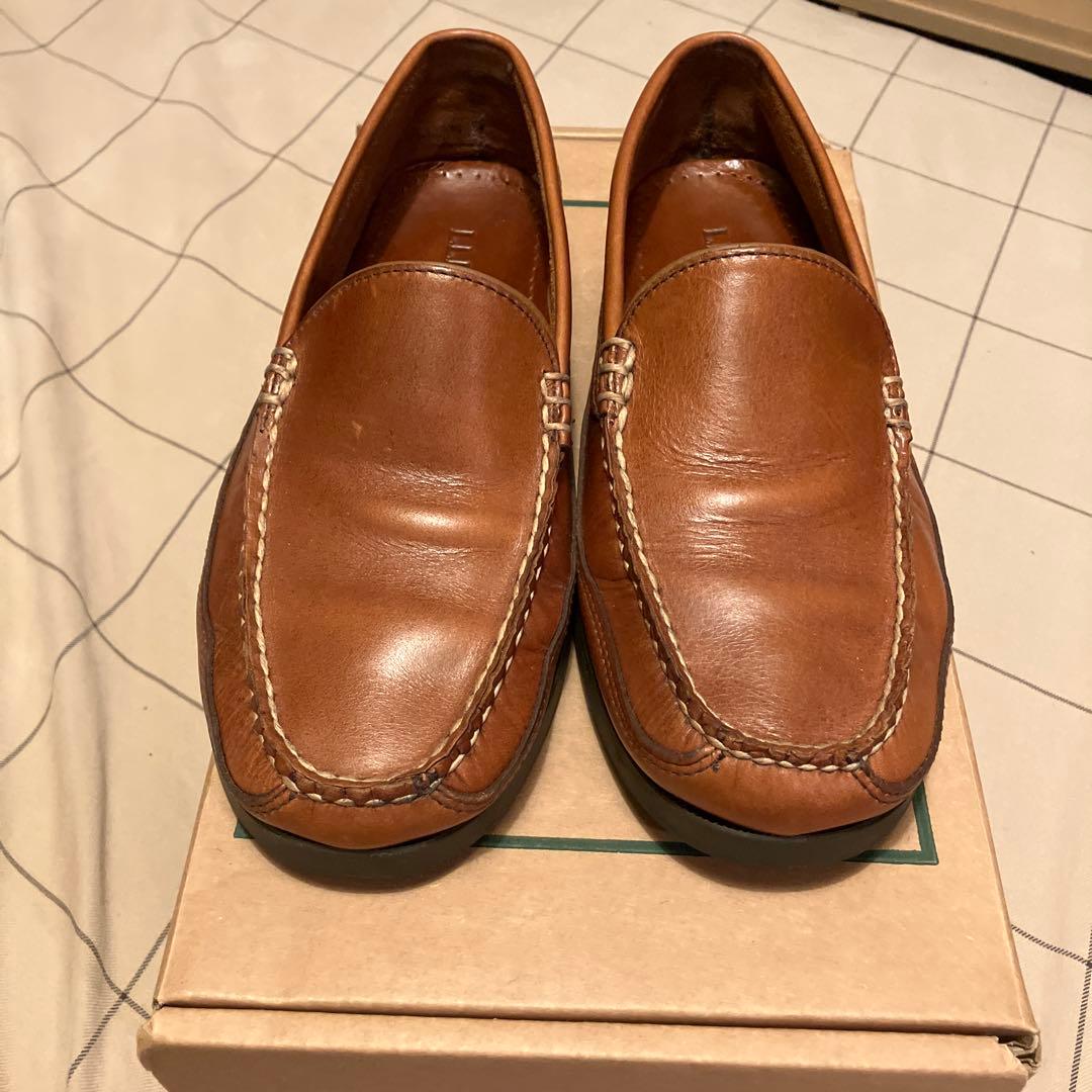 エルエルビーン デッキシューズ ブラウン 25.5cm