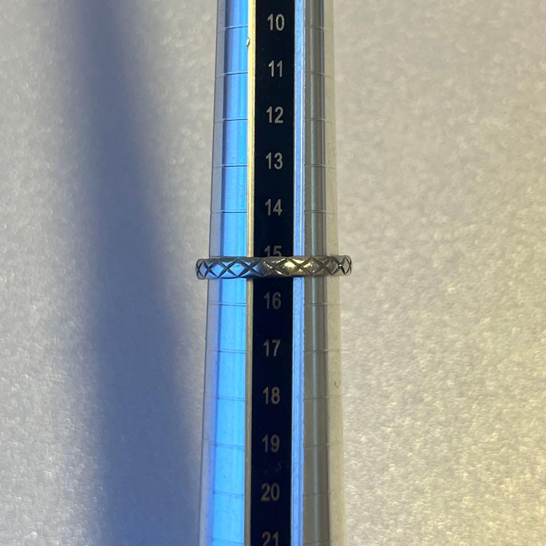 【CHANEL】シャネル ココクラッシュPt950 プラチナ 15号 約4.7g