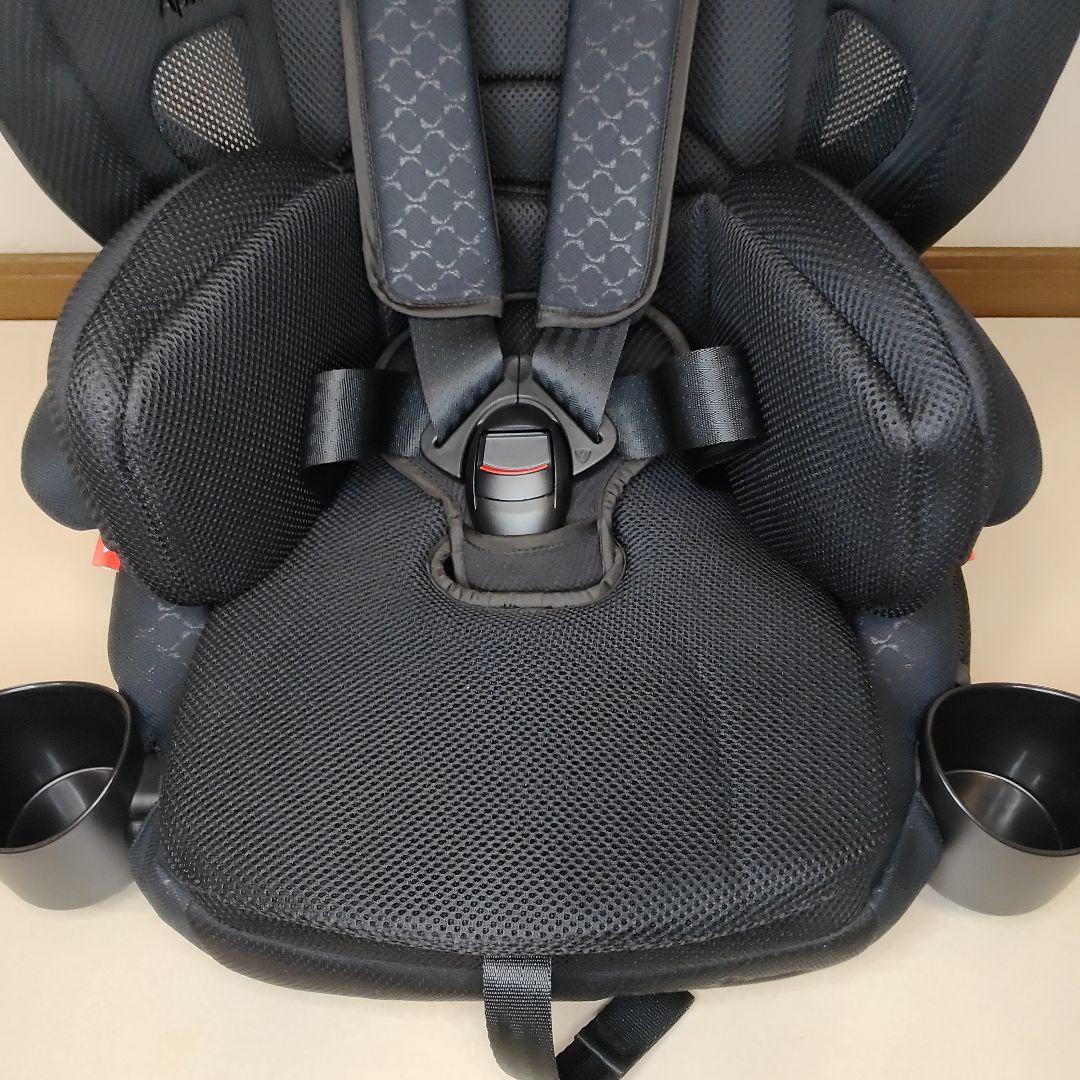 美品　付属品完備　アップリカ　エアグルーヴ プラス　ジュニアシート　ブラック