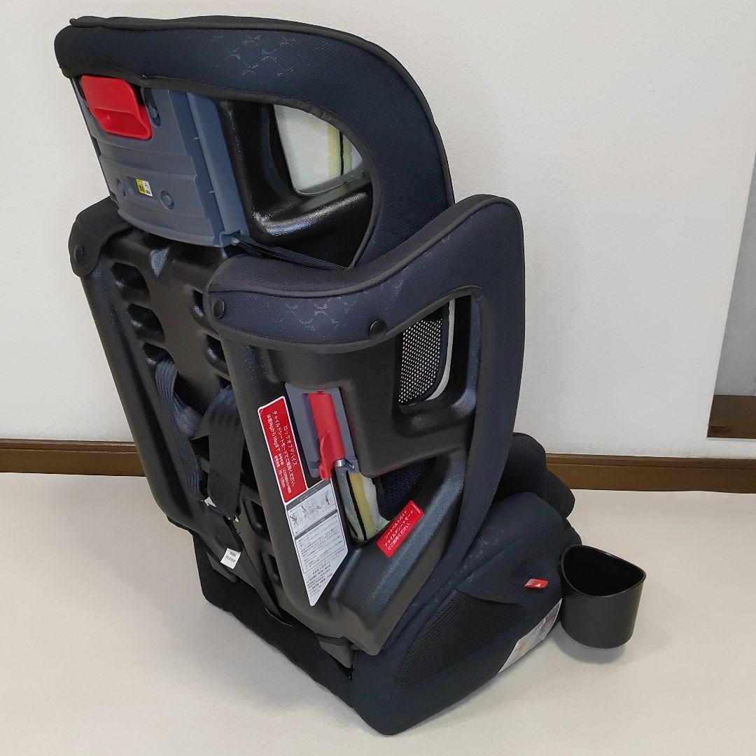 美品　付属品完備　アップリカ　エアグルーヴ プラス　ジュニアシート　ブラック