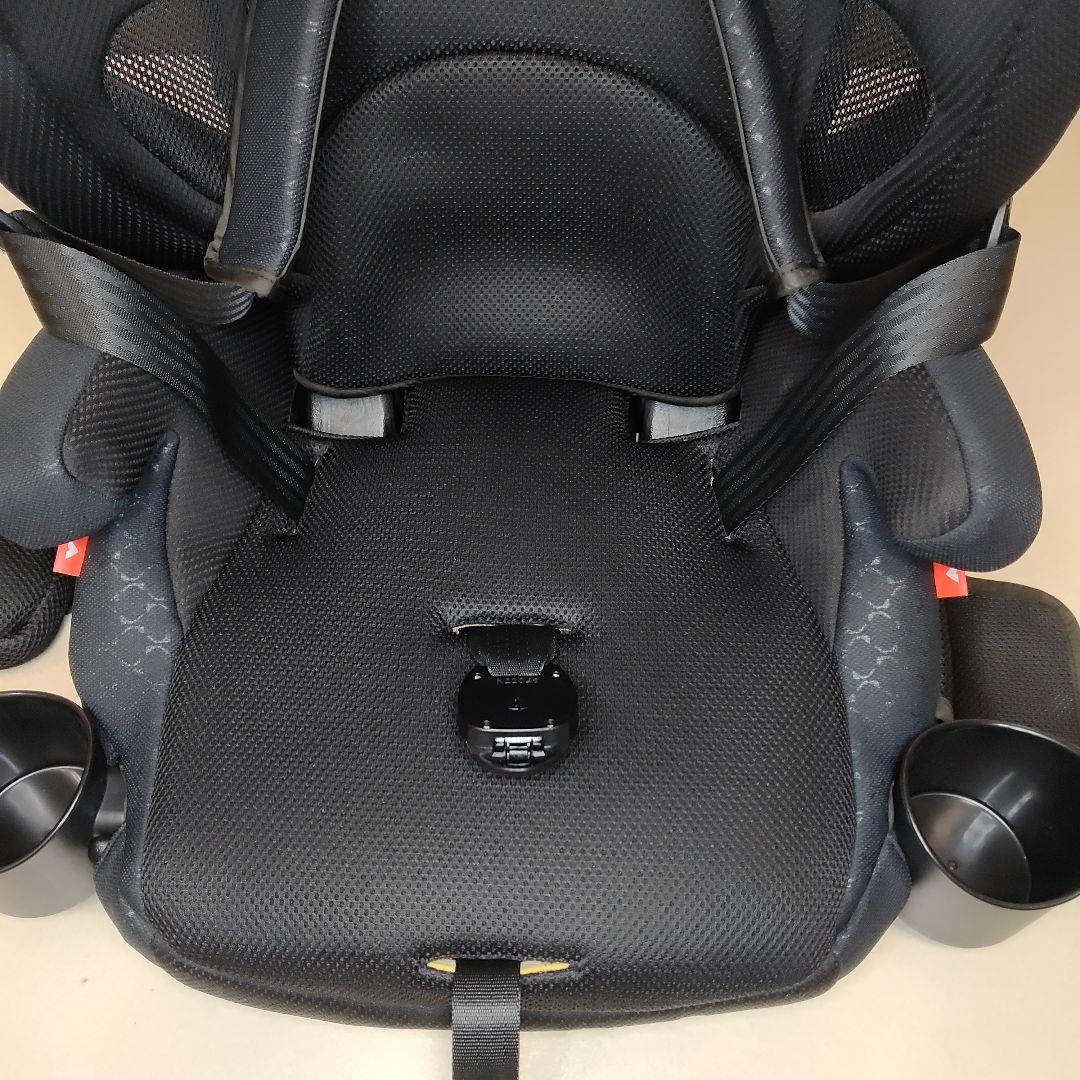 美品　付属品完備　アップリカ　エアグルーヴ プラス　ジュニアシート　ブラック