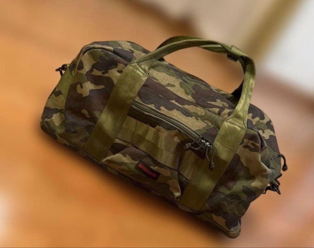 ブリーフィング briefing ボストンバッグ ゴルフ 旅行 迷彩 大容量 美