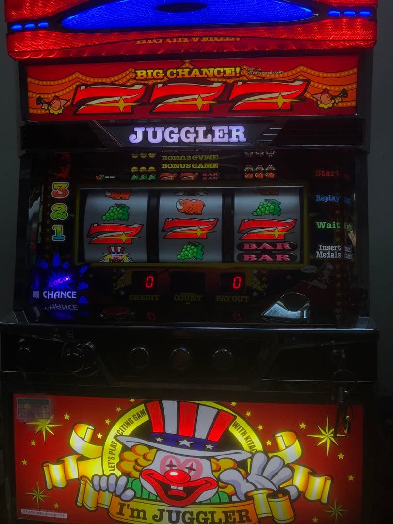 パチスロ 【ジャグラー TM 】実機 4号機（訳あり） パチスロ実機 北