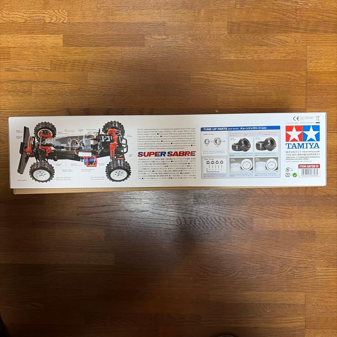 TAMIYA SUPER SABRE 1/10スケール　スーパーセイバー　タミヤ