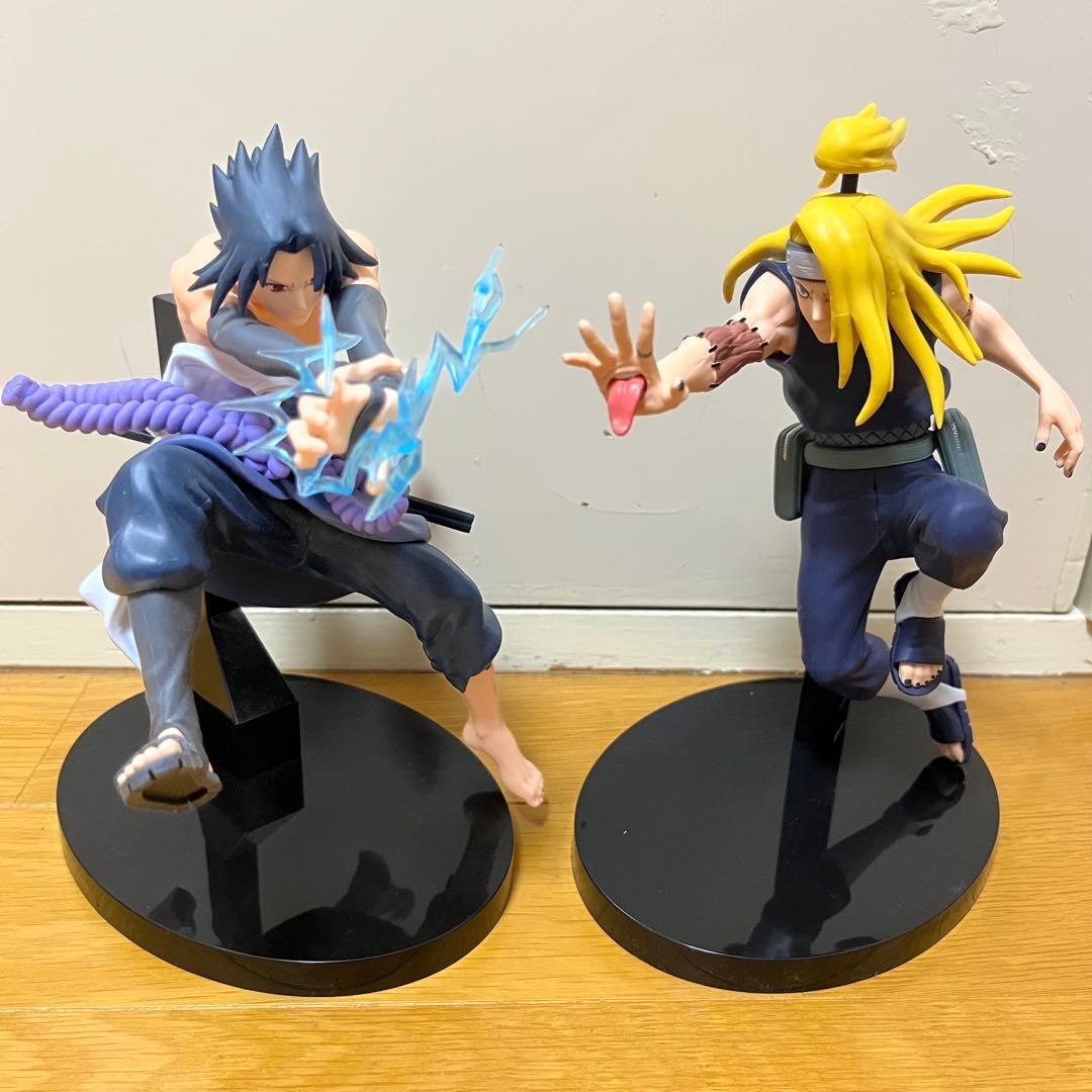 NARUTO VIBRATION STARS デイダラ サスケ フィギュア 2個 - メルカリ