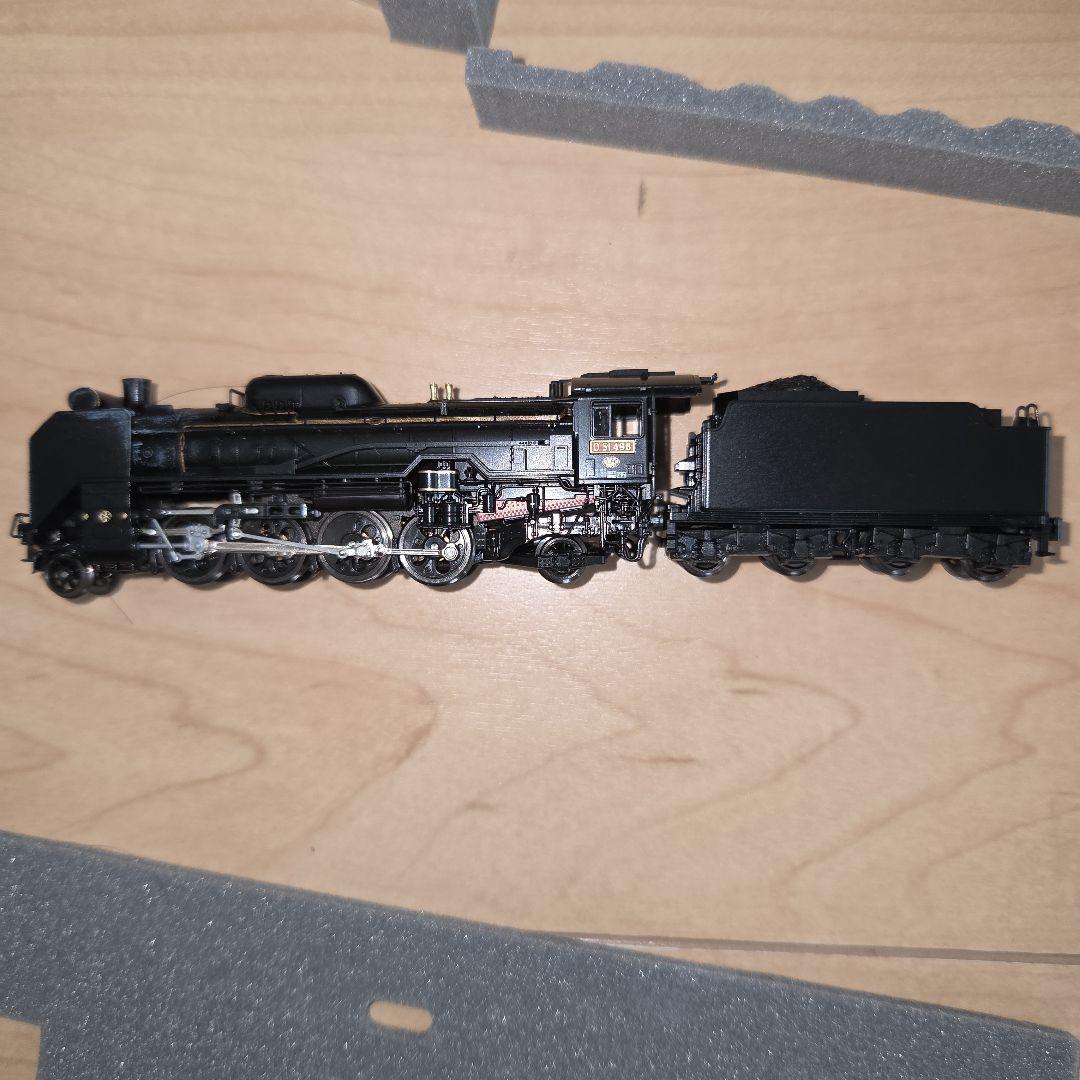 デフ損傷 KATO D51 498副灯付き