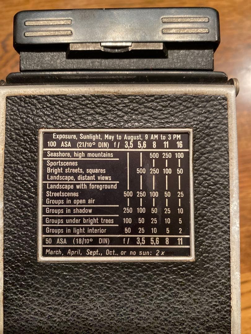 パ*ダ様 Rolleiflex 二眼レフカメラ レザーケース付き