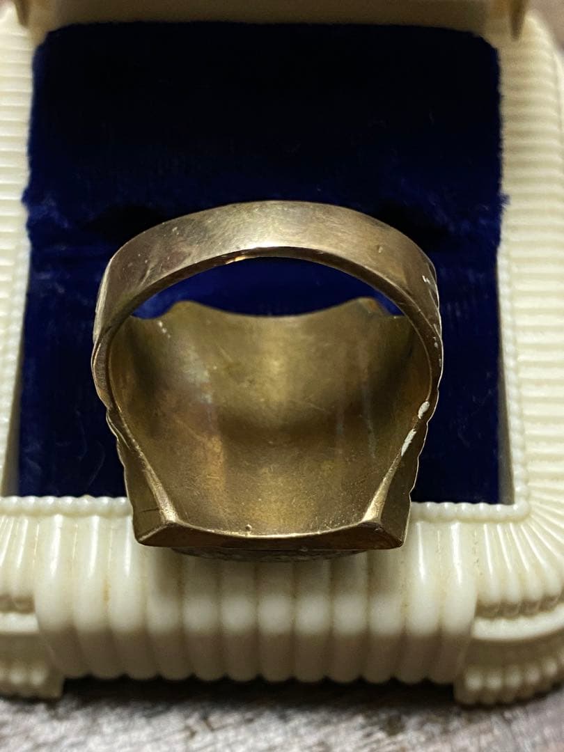 40s'ビンテージメキシカンリングarmyアメリカ国章デザイン ビンテージリング