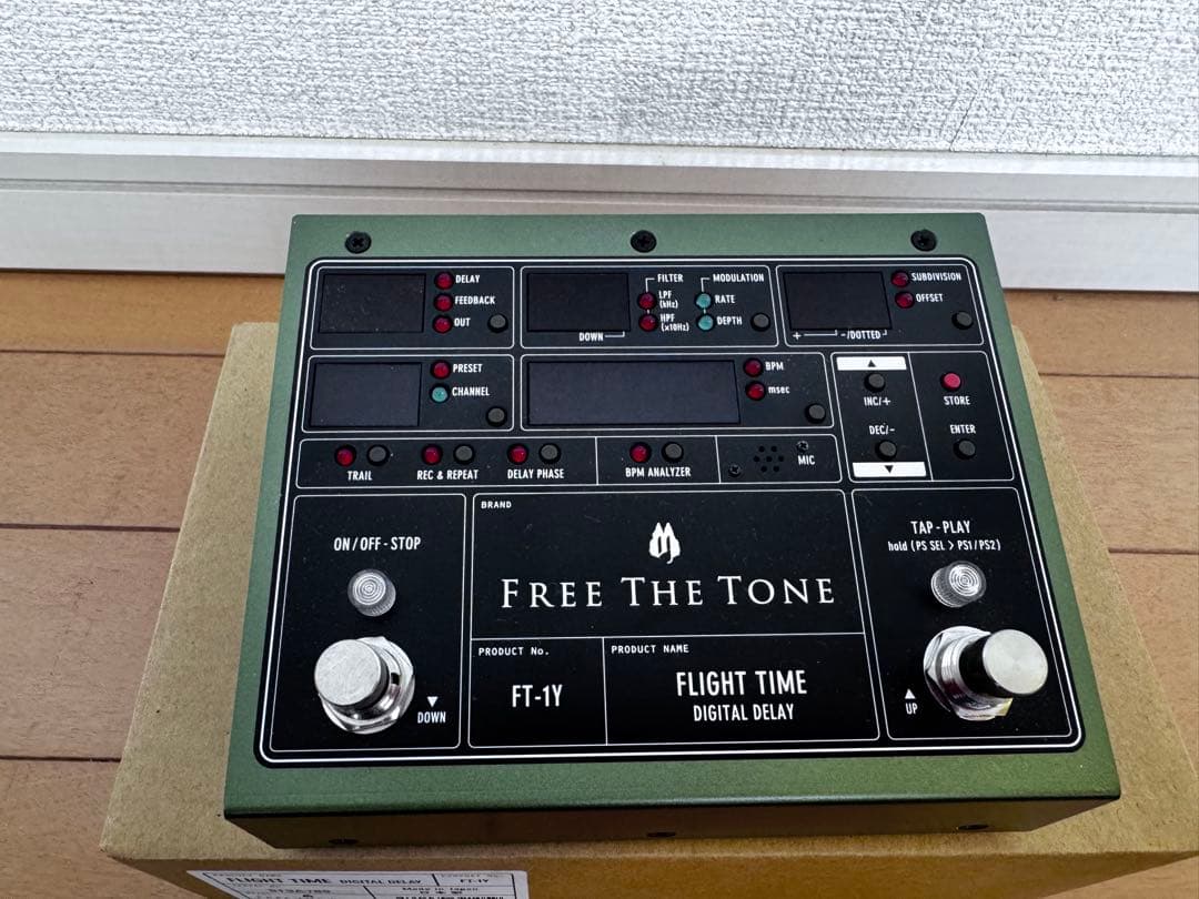 FREE THE TONE FLIGHT TIME FT-1Y デジタルディレイ