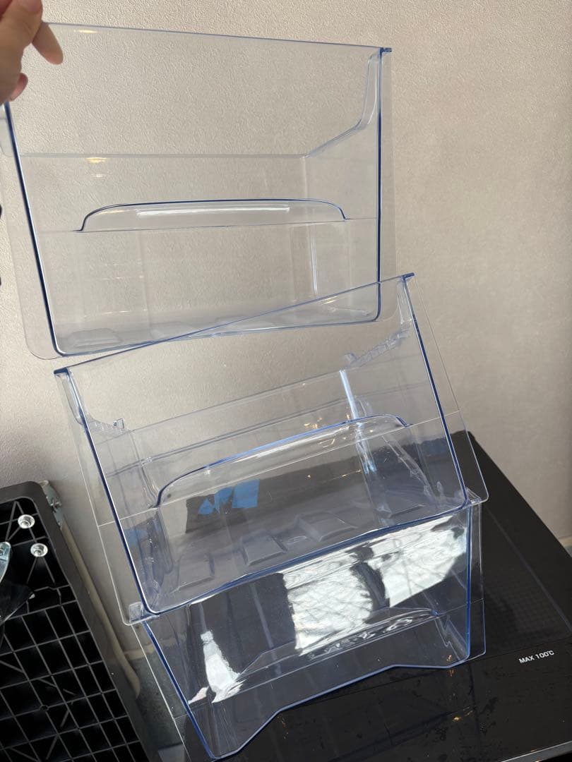 2024年製　IRIS OHYAMA ブラック 冷凍庫　IUSD-6B-B