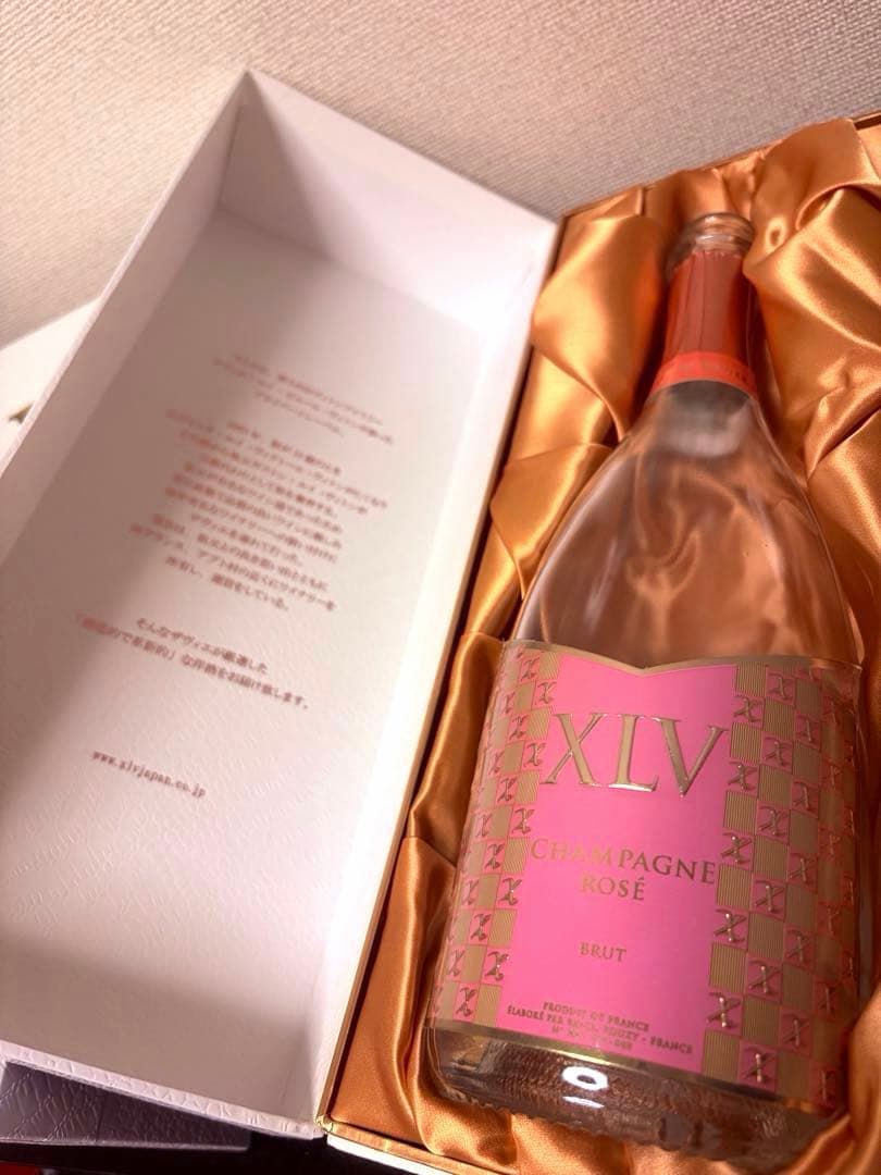 空瓶空箱×2セット】ルイヴィトンシャンパン専用箱付き ロゼ ルミナス