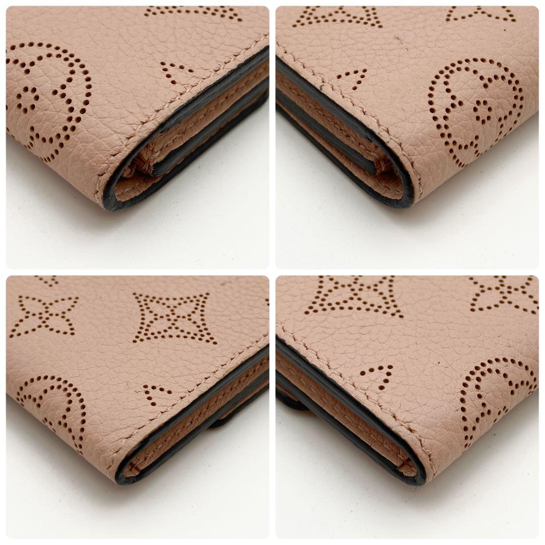 【極美品】ルイヴィトン マヒナ ポルトモネアナエ マグノリアケース