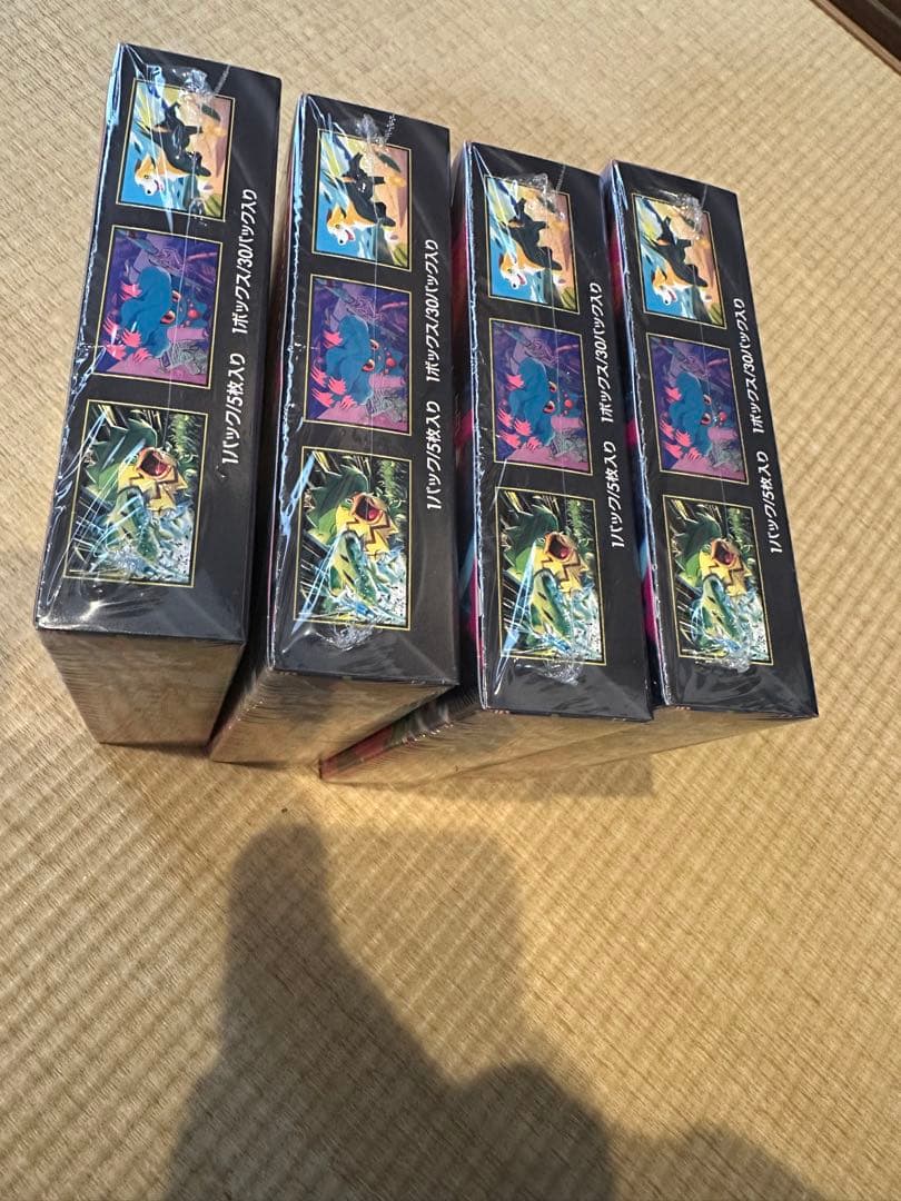 ポケモンカード　インフェルノX 4BOX シュリンク付き