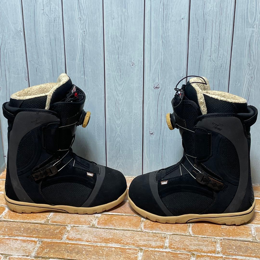 HEAD Three BOA 23.5cm スノボー 靴 ボア スノーボード
