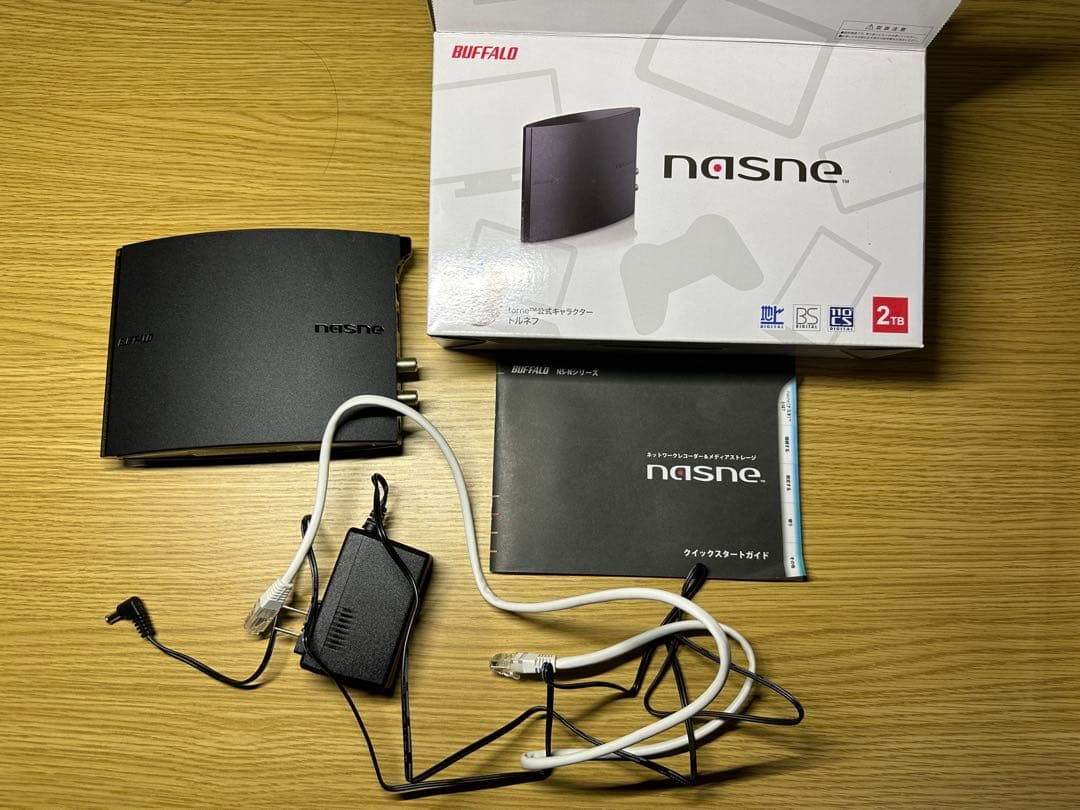 バッファローnasne 2TB