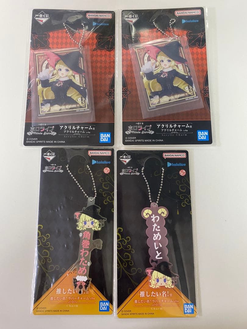 一番くじ　ホロライブ　ヴィランスタイル　角巻わため　フィギュア　アクリルボード