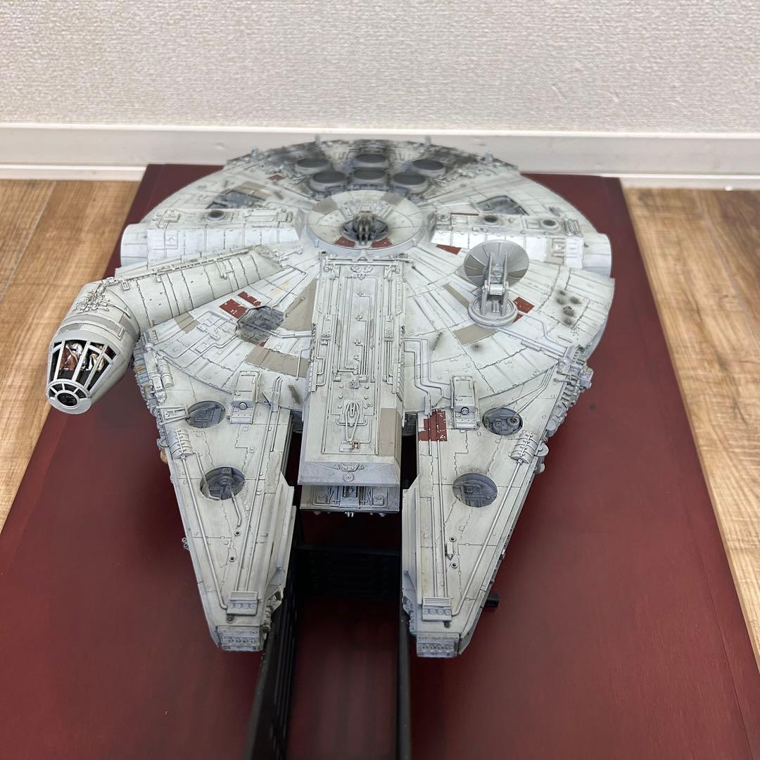 500台限定　ミレニアムファルコン　完成品 ファインモールド　シリアル有り