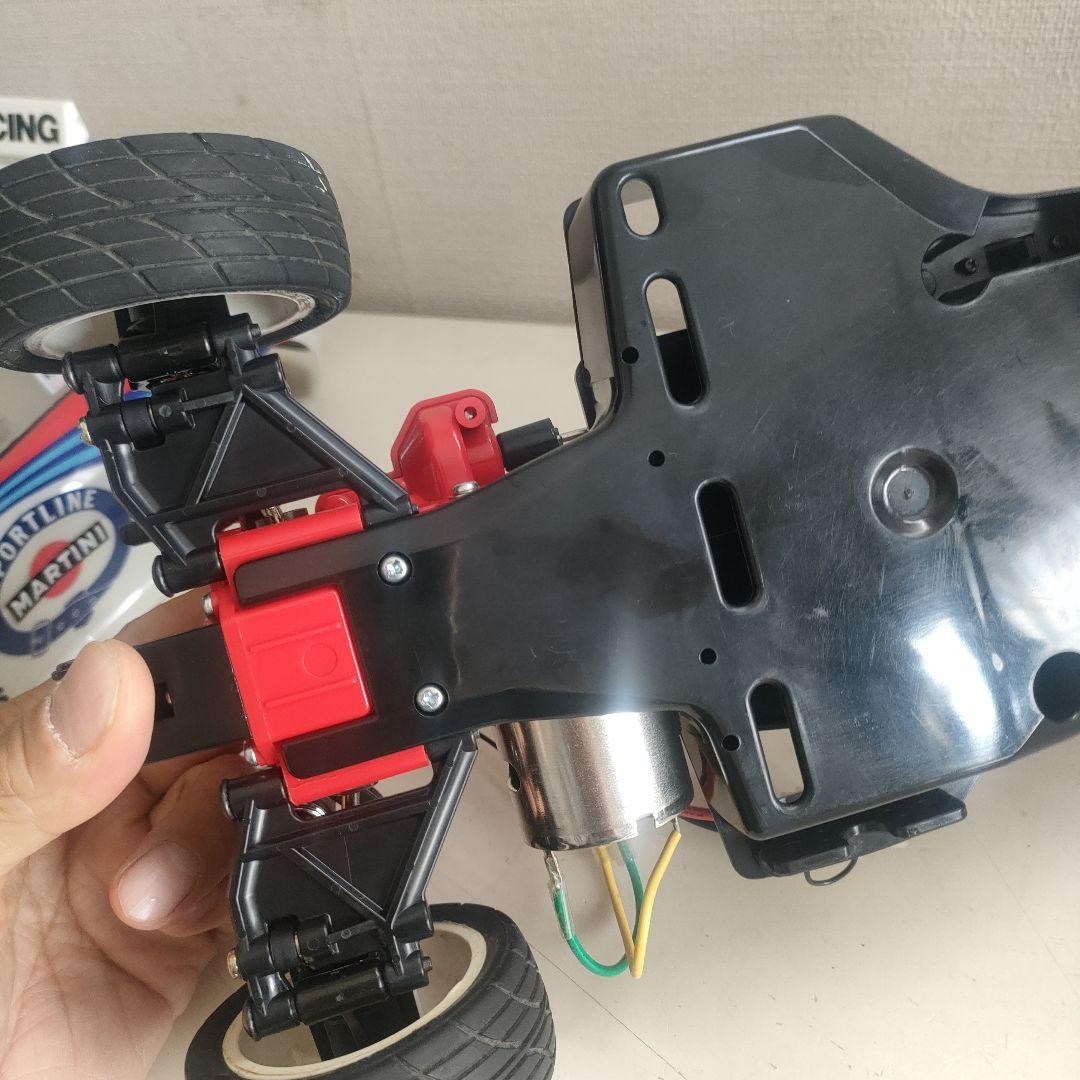 【当時物、レア】タミヤTA02シャーシ、プロポ、メカ付き、ランチアボディ付き