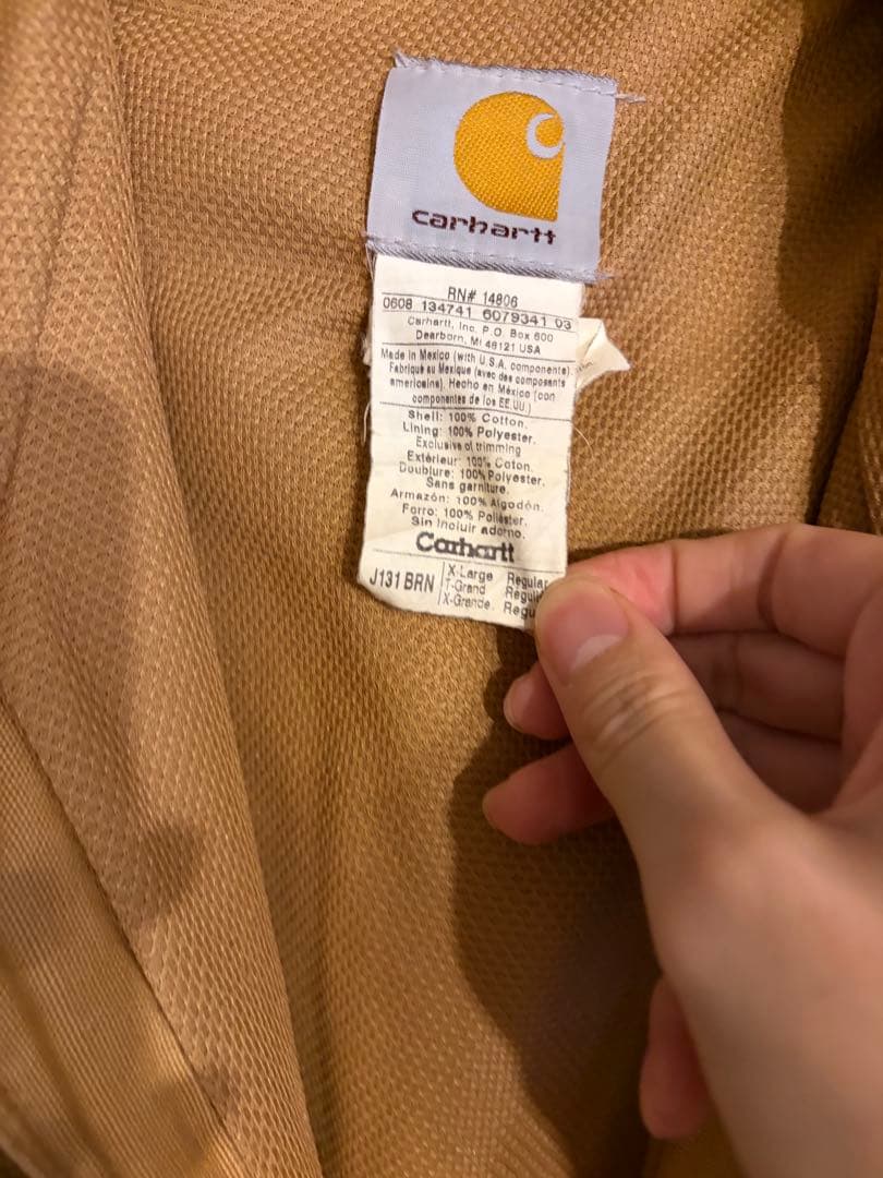 Carhartt アクティブジャケット 古着