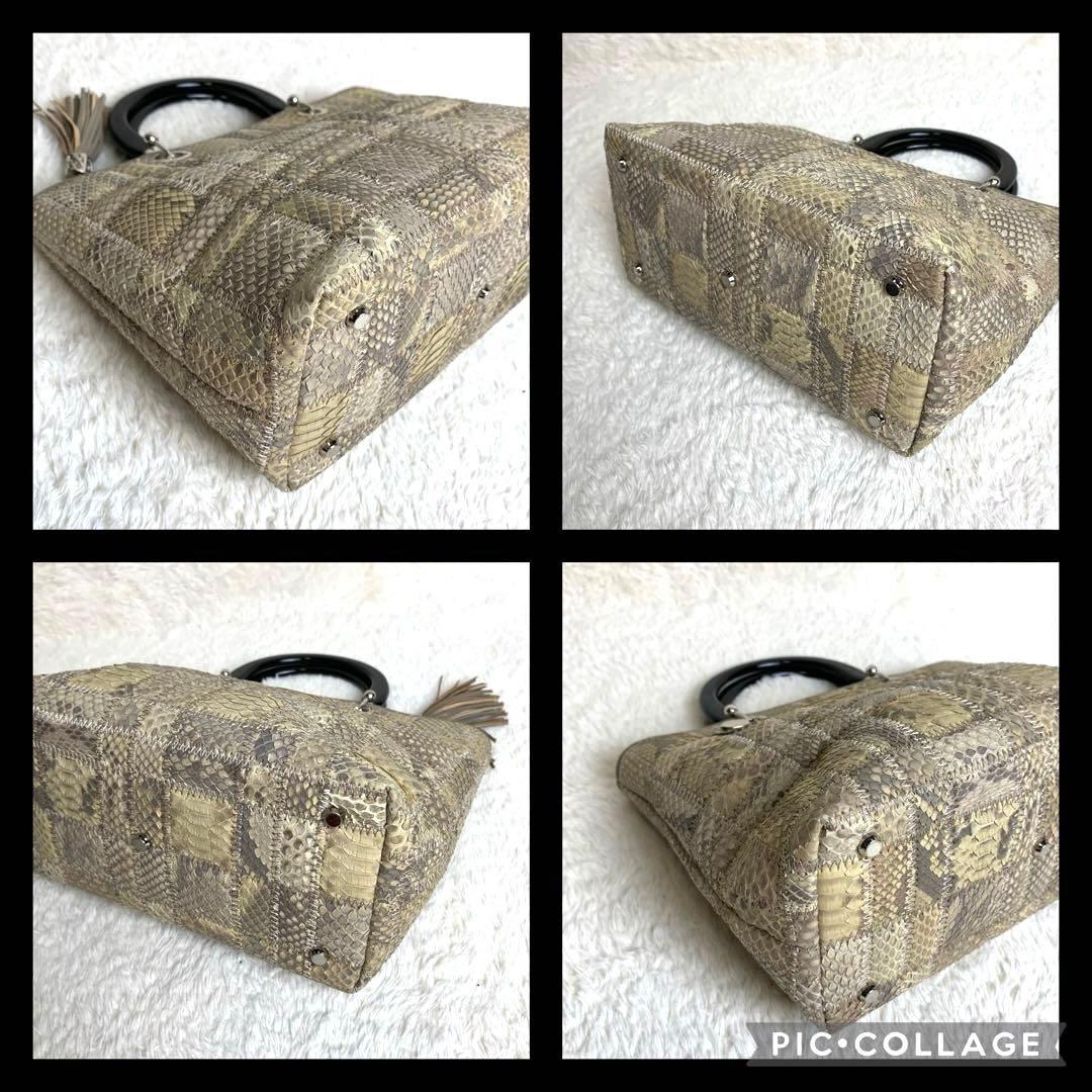 《金運上昇》JRA ダイヤモンドパイソンタッセル　ヒマラヤヘビエキゾチックレザー