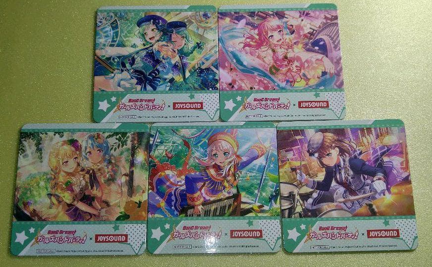 バンドリ　コラボカフェ　コースター　全35枚セット