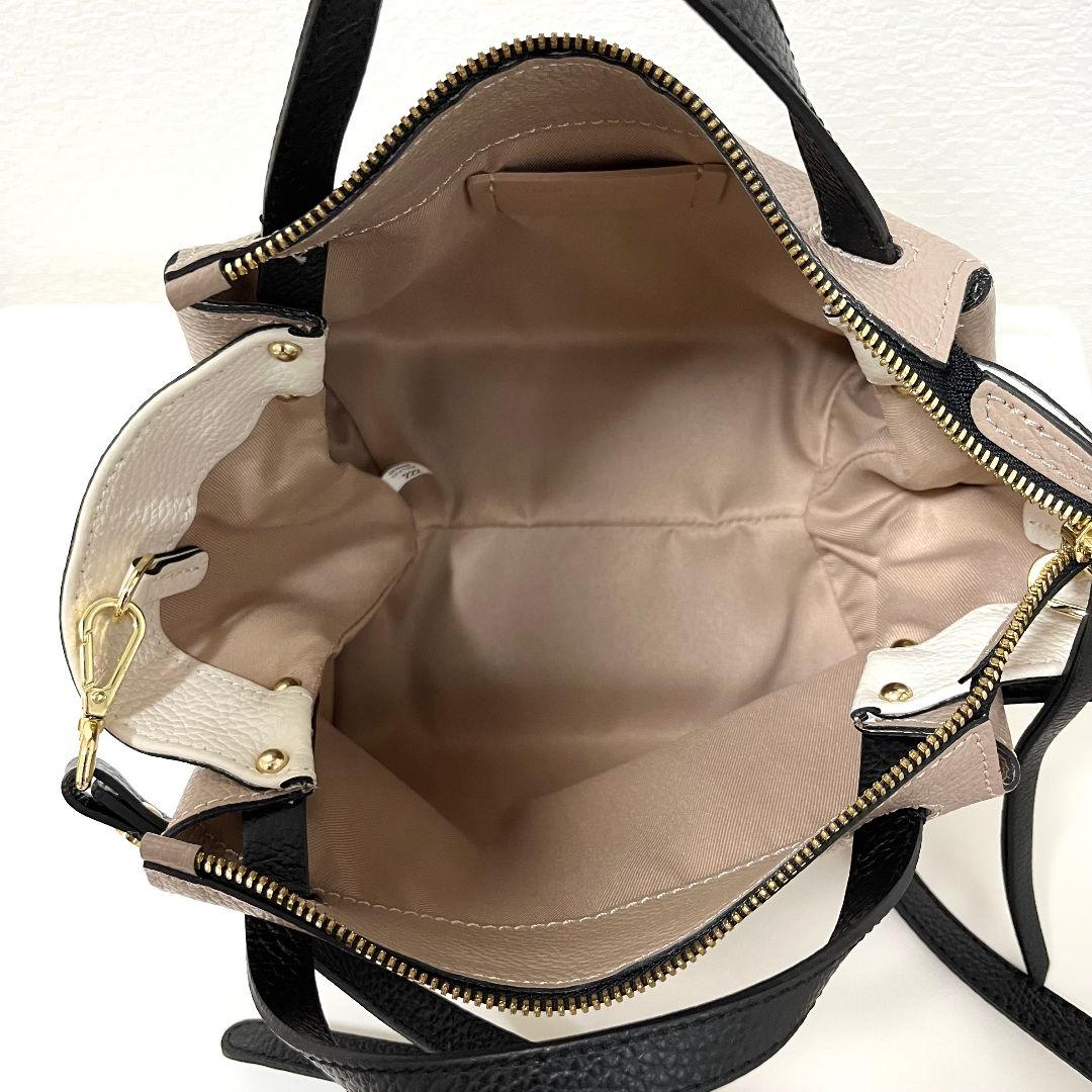【美品】GIANNI CHIARINI 2way ショルダーバッグ オリガミ