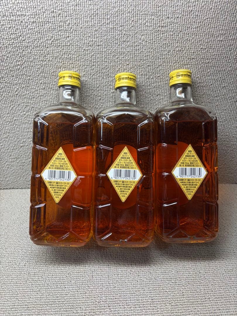 サントリー 角瓶復刻版 未開封 3本セット ウイスキー 飲食店限定品