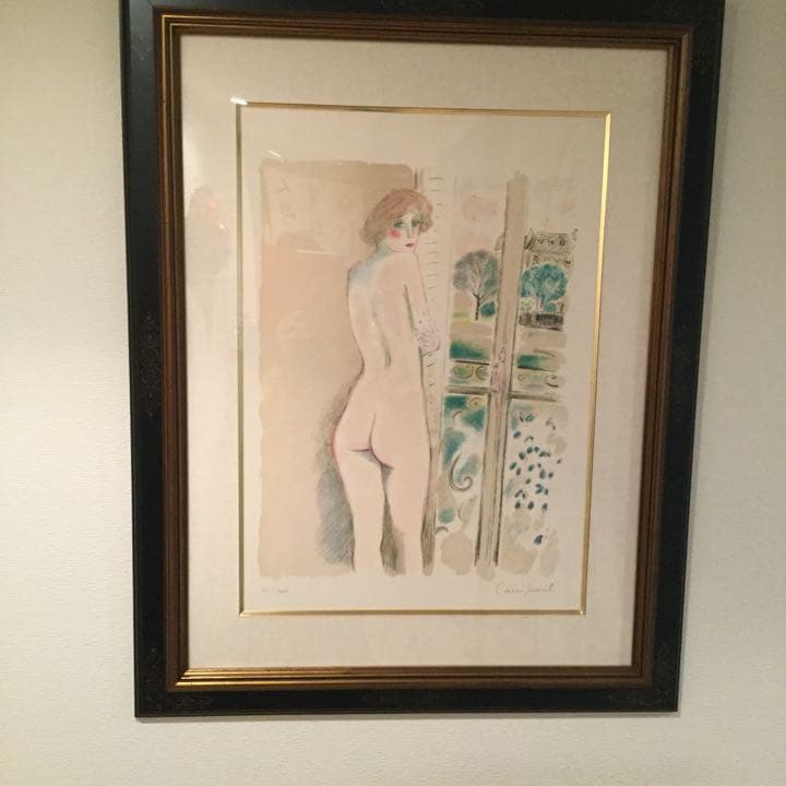 リトグラフ　カシニョール　10点セット とCDレゾネ、絵柄灰皿