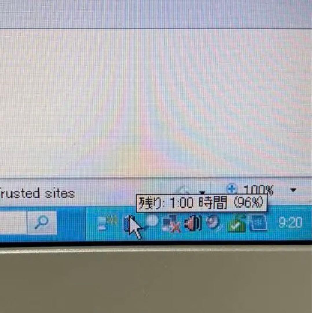 Windows XP SP5改 2GB SSD120GB Office2007