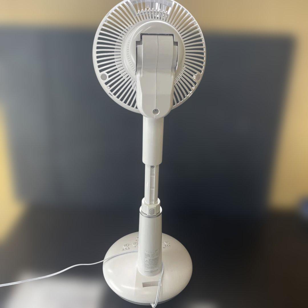 動作確認済　アイリスオーヤマ STF-DC152T-W サーキュレーター扇風機