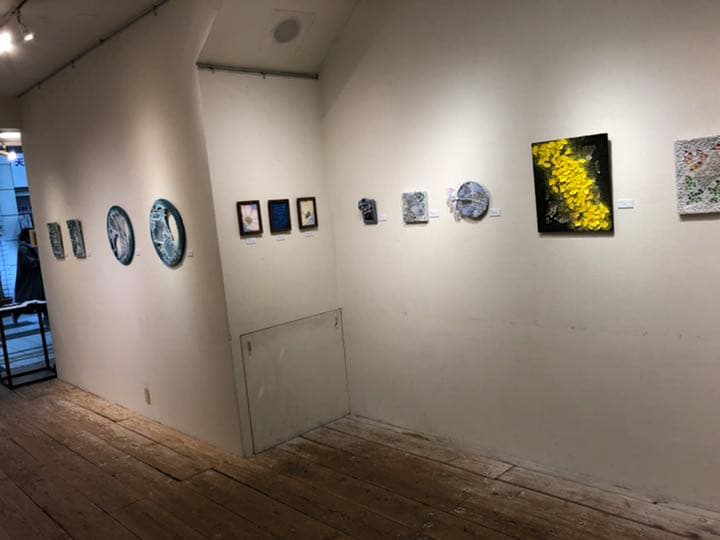 原画　アクリル着色　紙粘土絵画「朝のひかり」 吉田美香