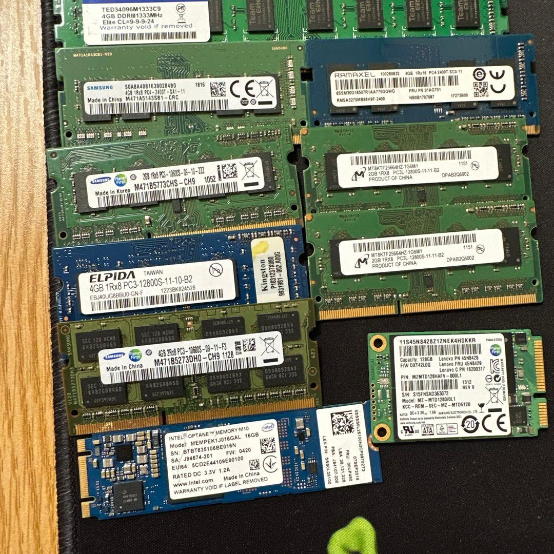 メモリセット DDR4/DDR3 8GB/4GB - メルカリ
