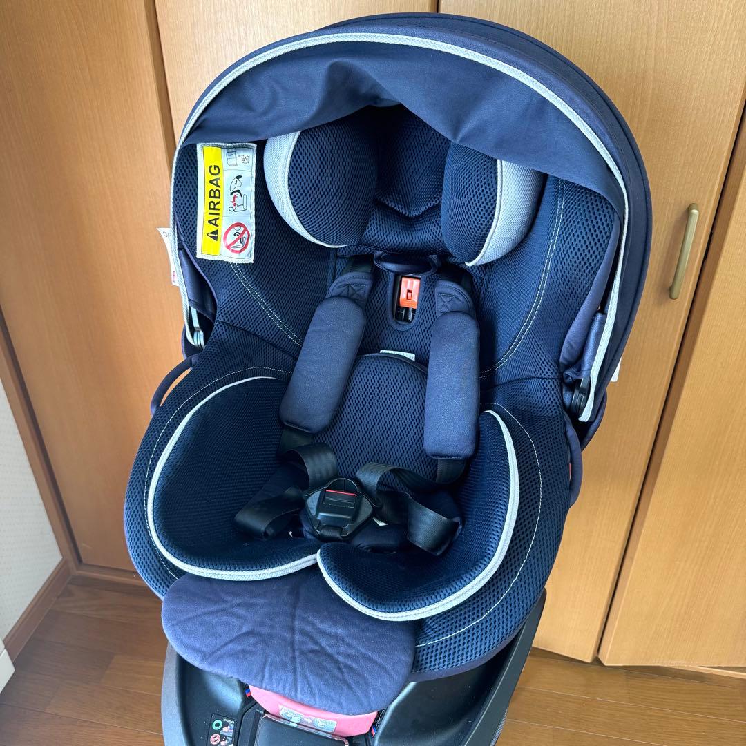 美品】エールべべ クルット4S グランス プラチナネイビー AB887 エール