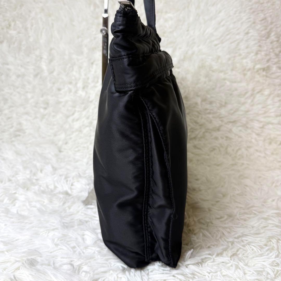 【美品】PORTERタンカー ショートヘルメットバッグ ブリーフケース A4 黒