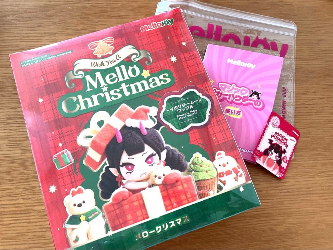 mellojoy メロークリスマス スノーイホリデー ムーンワッフル - メルカリ