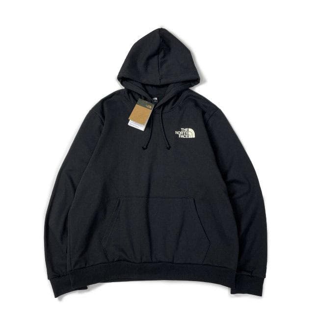 ノースフェイス パーカー US限定 グラフィック(XXL)黒 181130