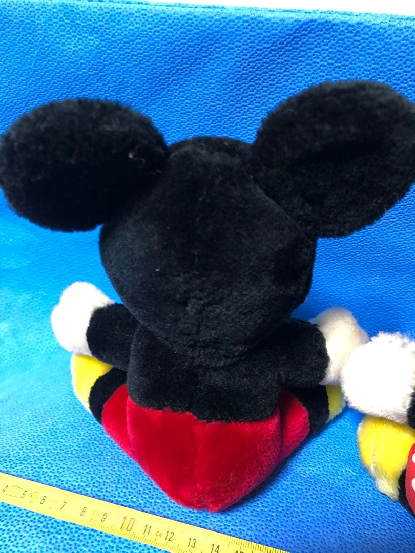 CANASA社 スリランカ製 レトロ レア 昭和 ミッキー＆ミニー ぬいぐるみ