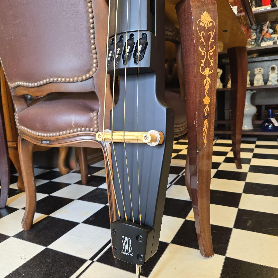 ARIA SWB LITE アップライトベース ソフトケース付 ウッドベースARIA